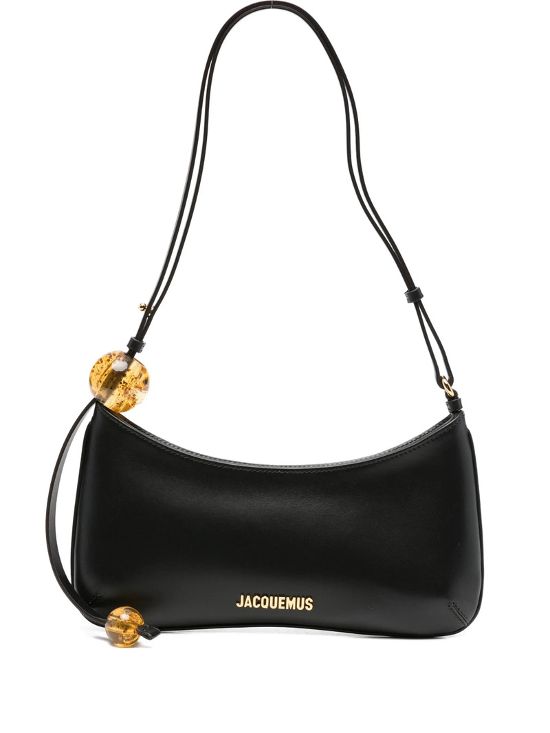 Jacquemus Le Bisou Perle Leather Shoulder Bag 1