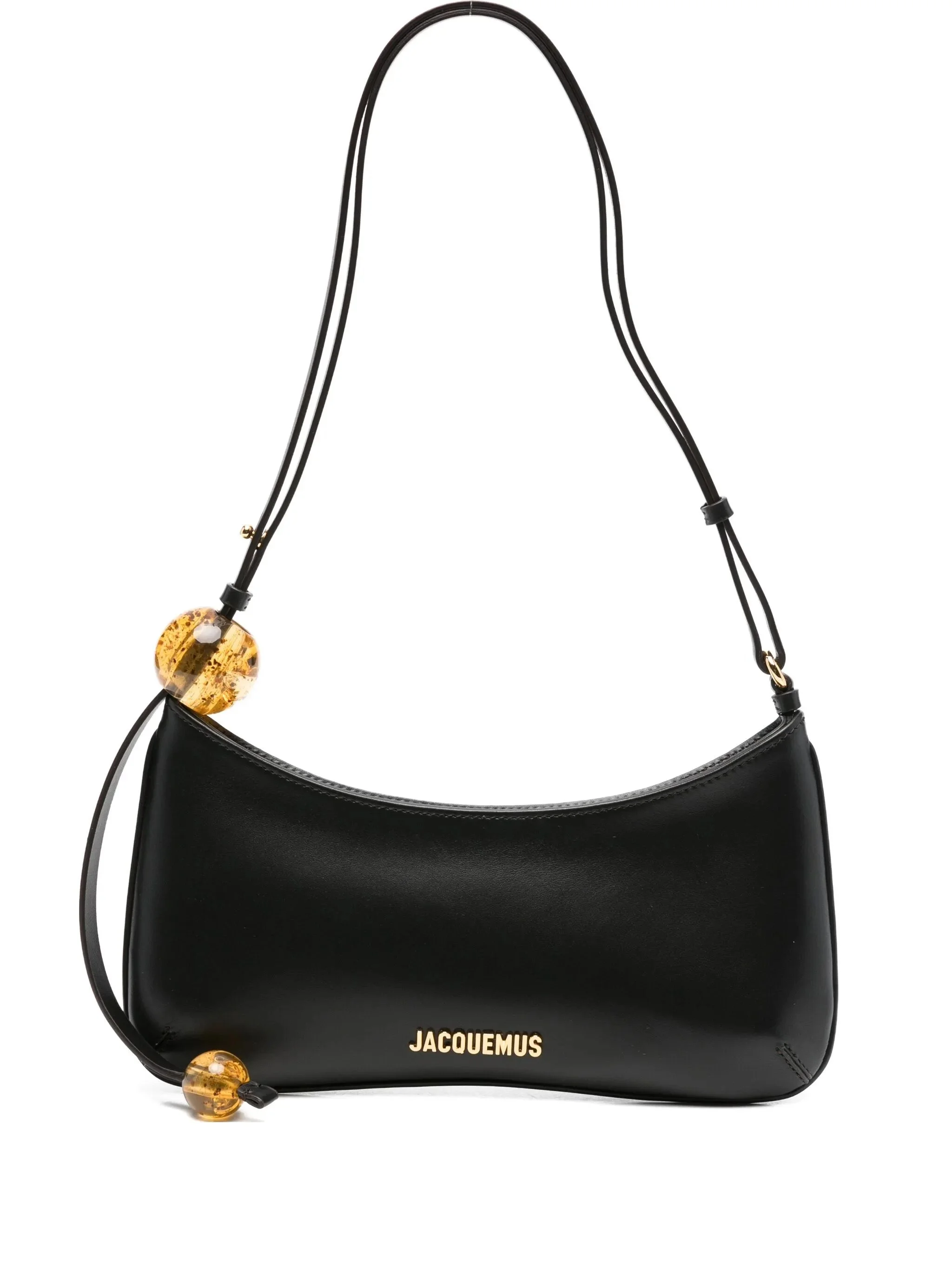 Jacquemus Le Bisou Perle Leather Shoulder Bag - 1