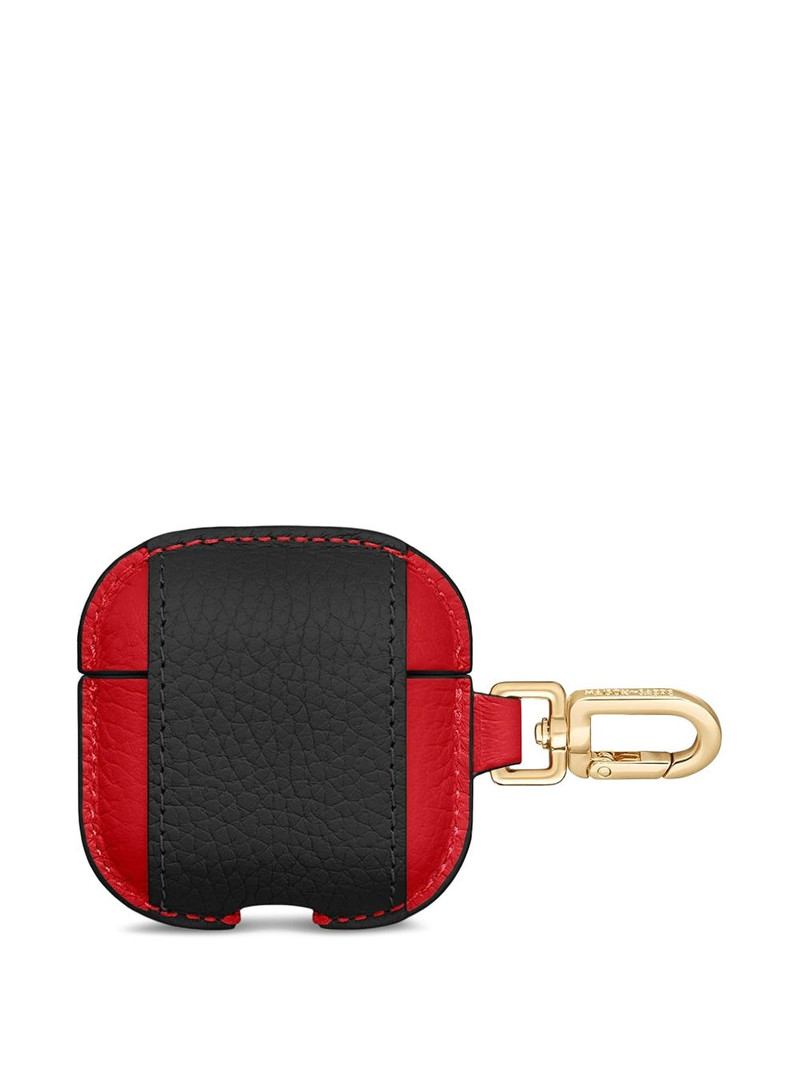 leather AirPods 4 keyring case 4