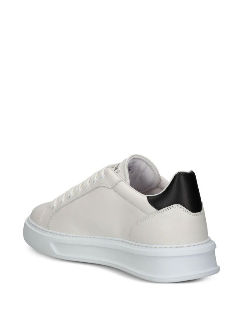 Mirror Snake-appliqué sneakers 3