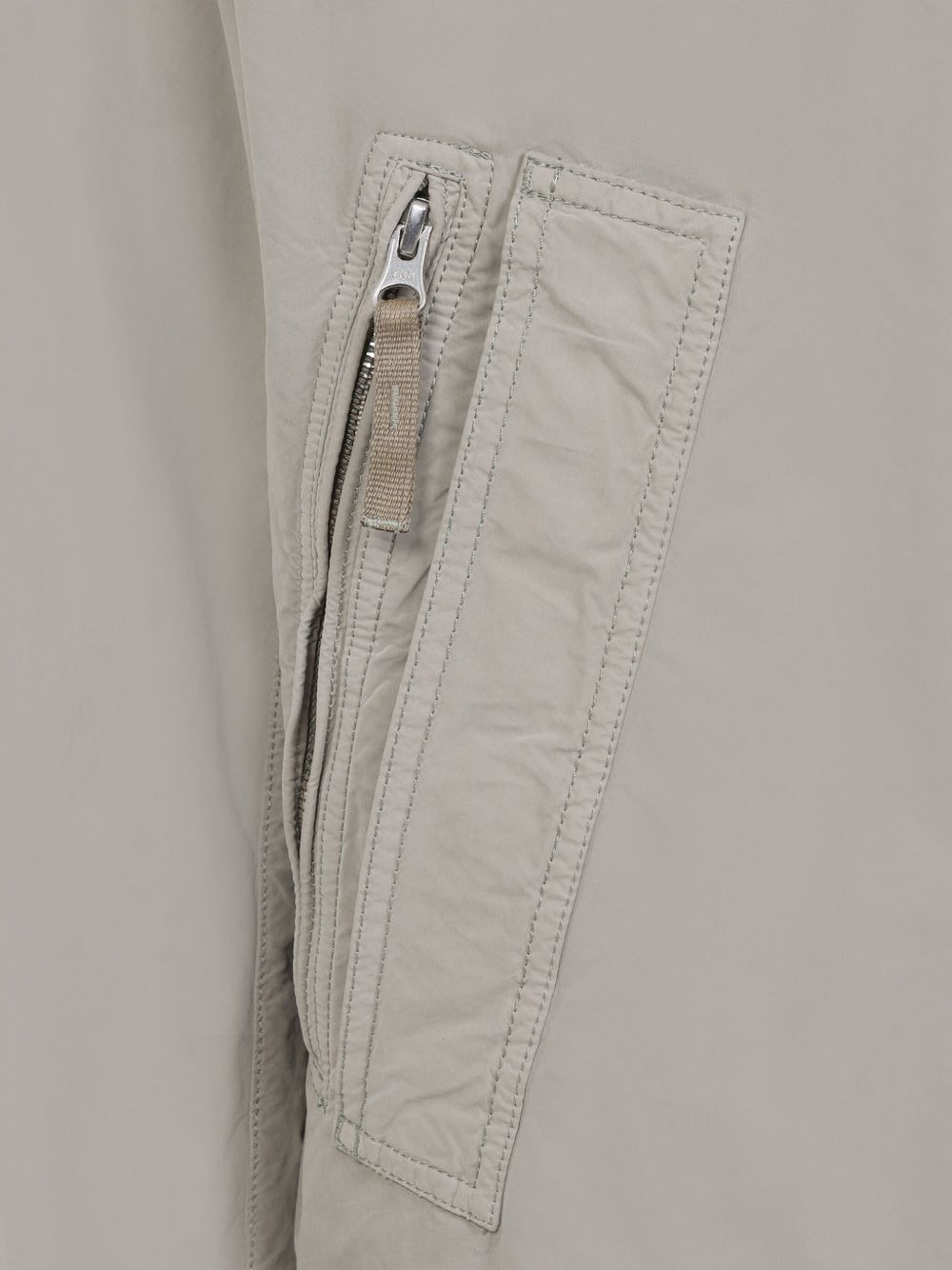 zip-fastening bomber jacket - 4