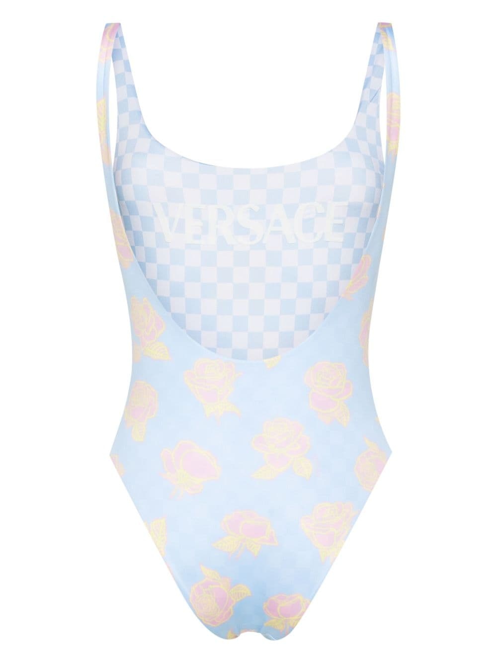 reversible scoop-back swimsuit - 2