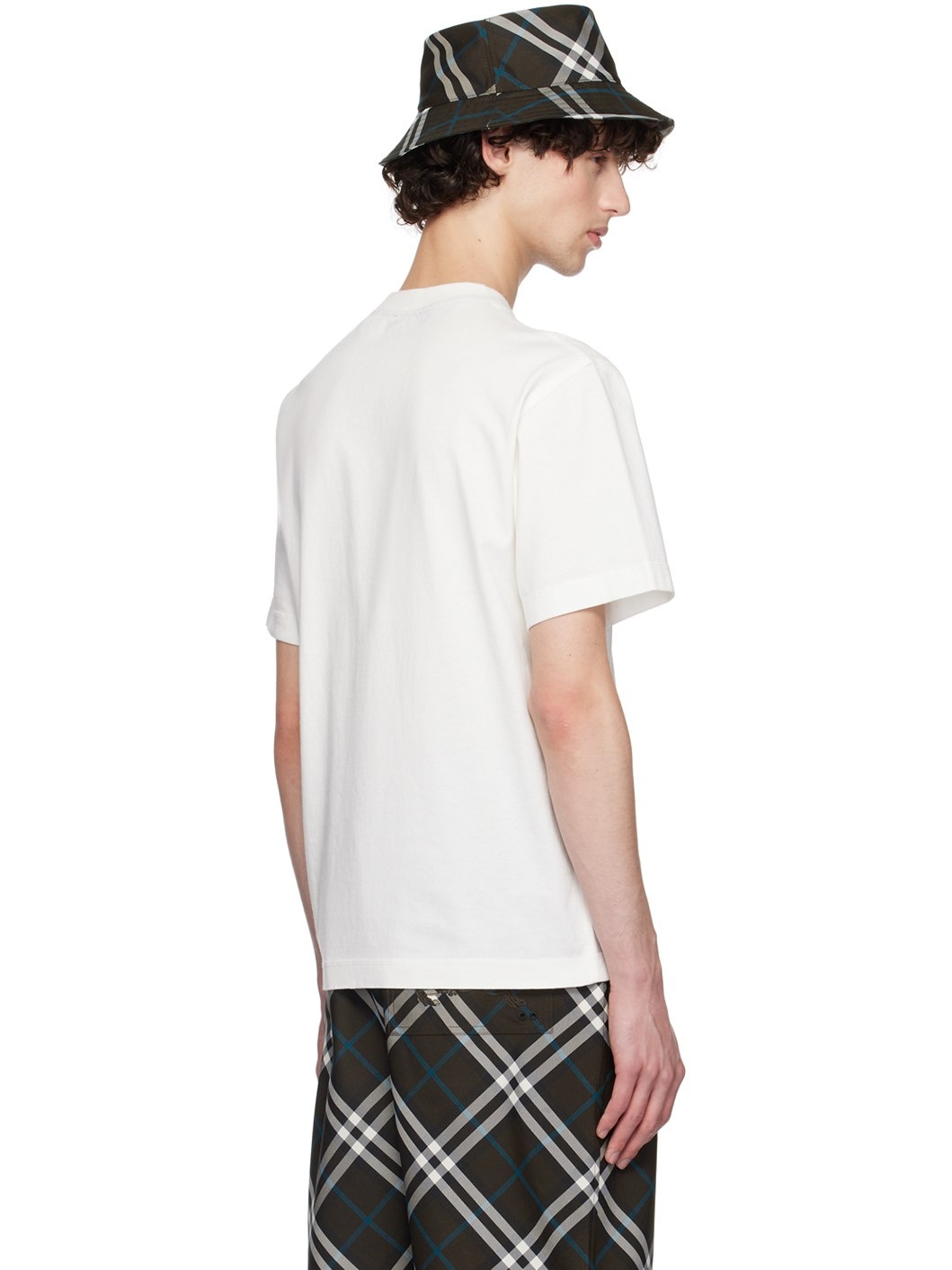 White Cotton T-Shirt - 3