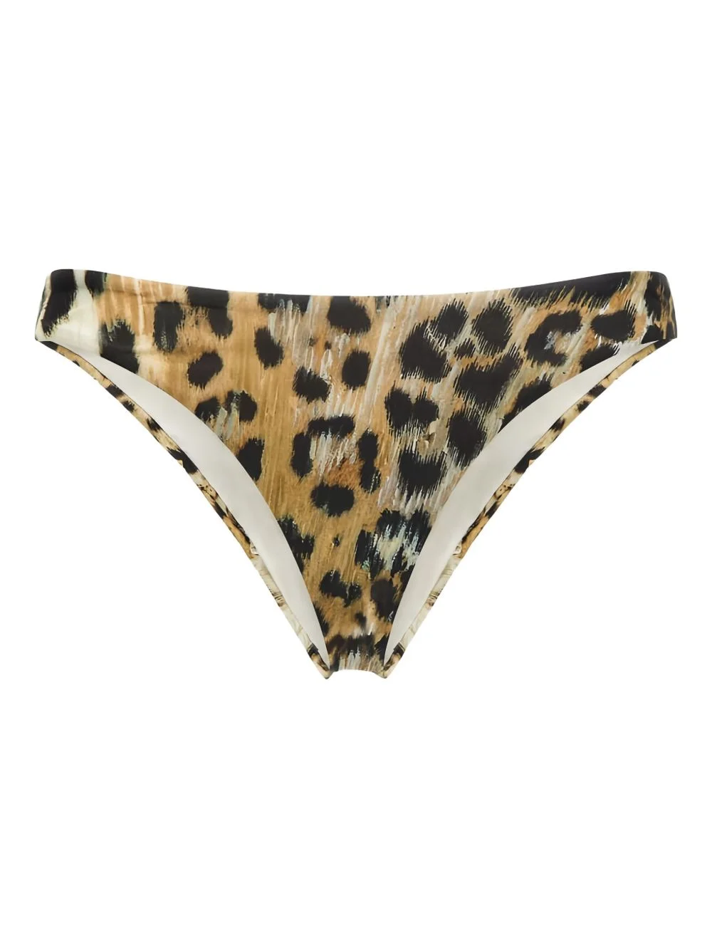 leopard-print biquini button - 1