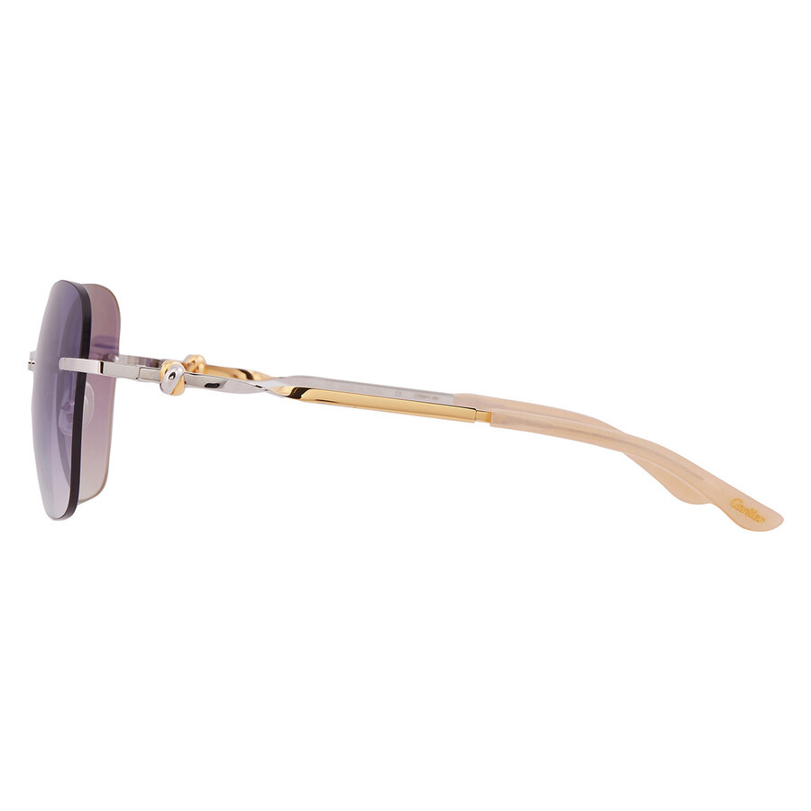 Cartier Trinity Grey Butterfly Ladies Sunglasses CT0091S 002 56 - 4