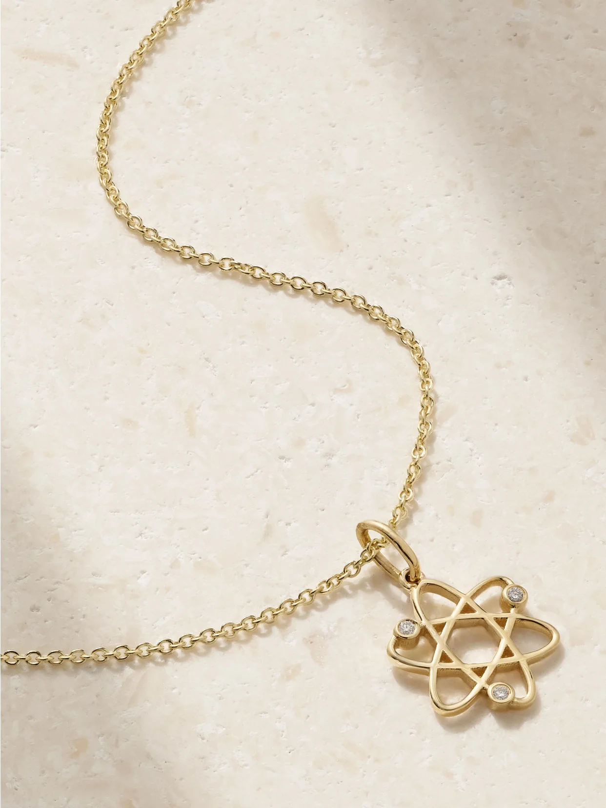 Cosmos 14-karat Gold Diamond Necklace - 1