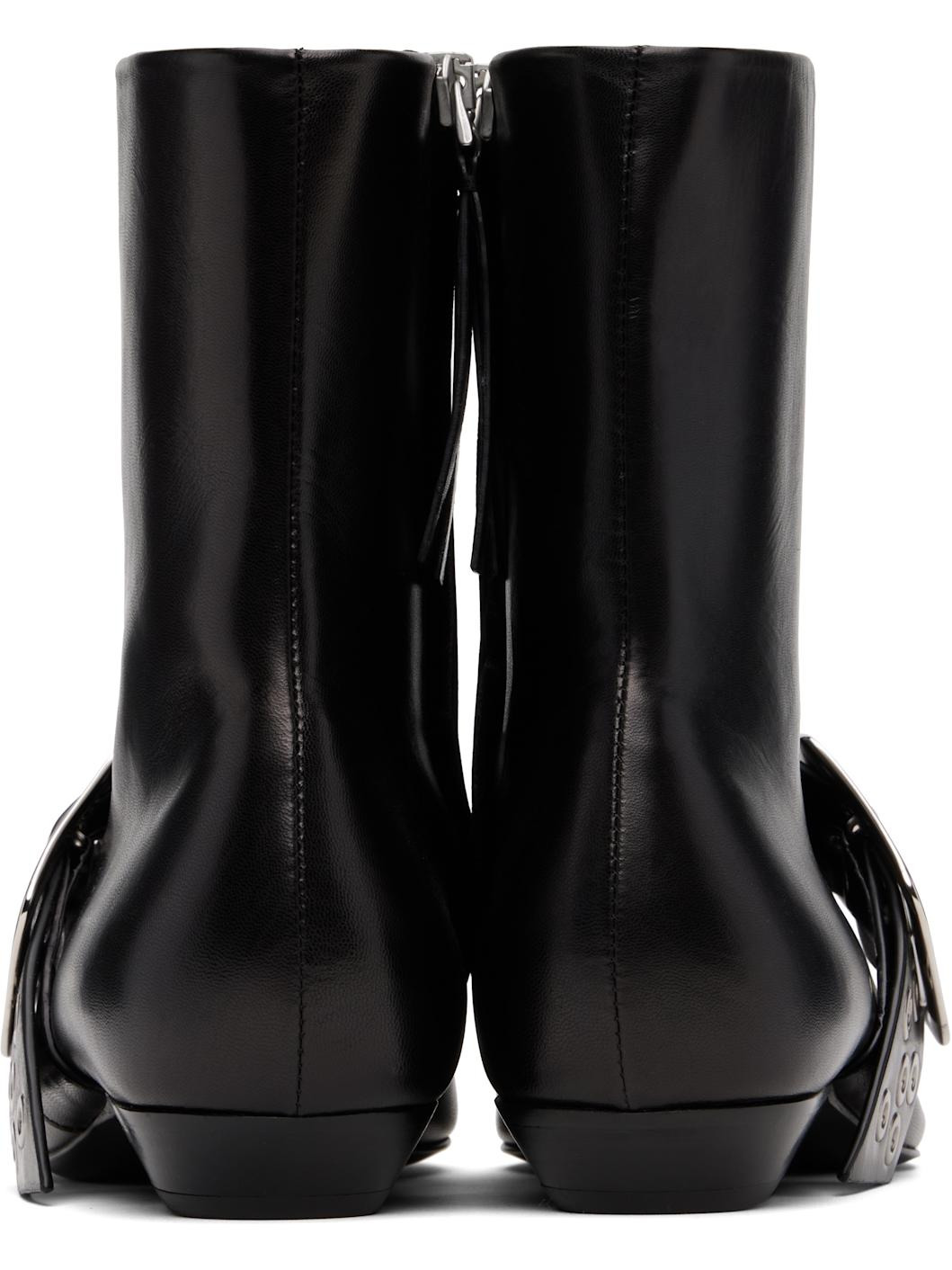 Black Ankle Boots - 2