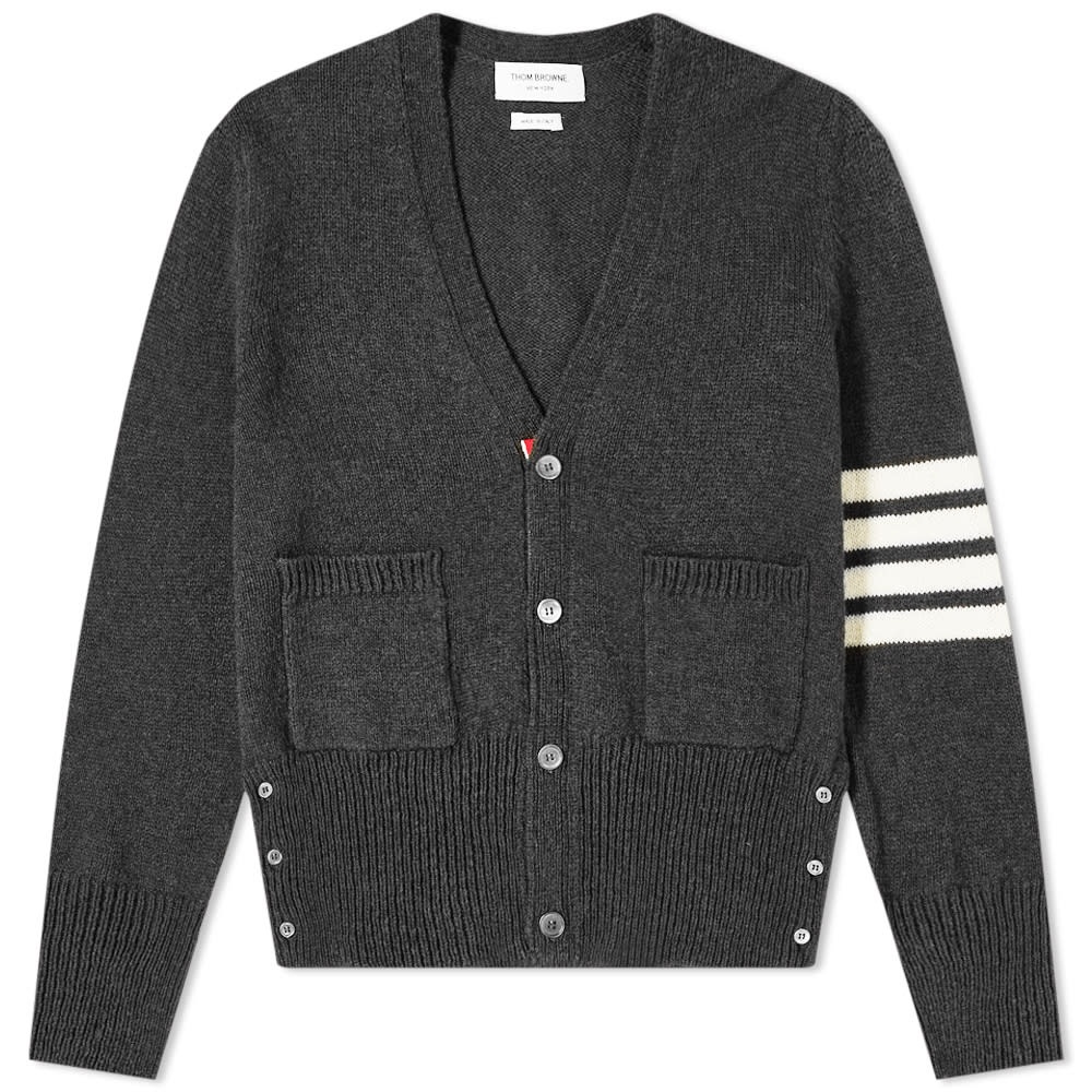 Thom Browne Arm Stripe Shetland Cardigan - 1