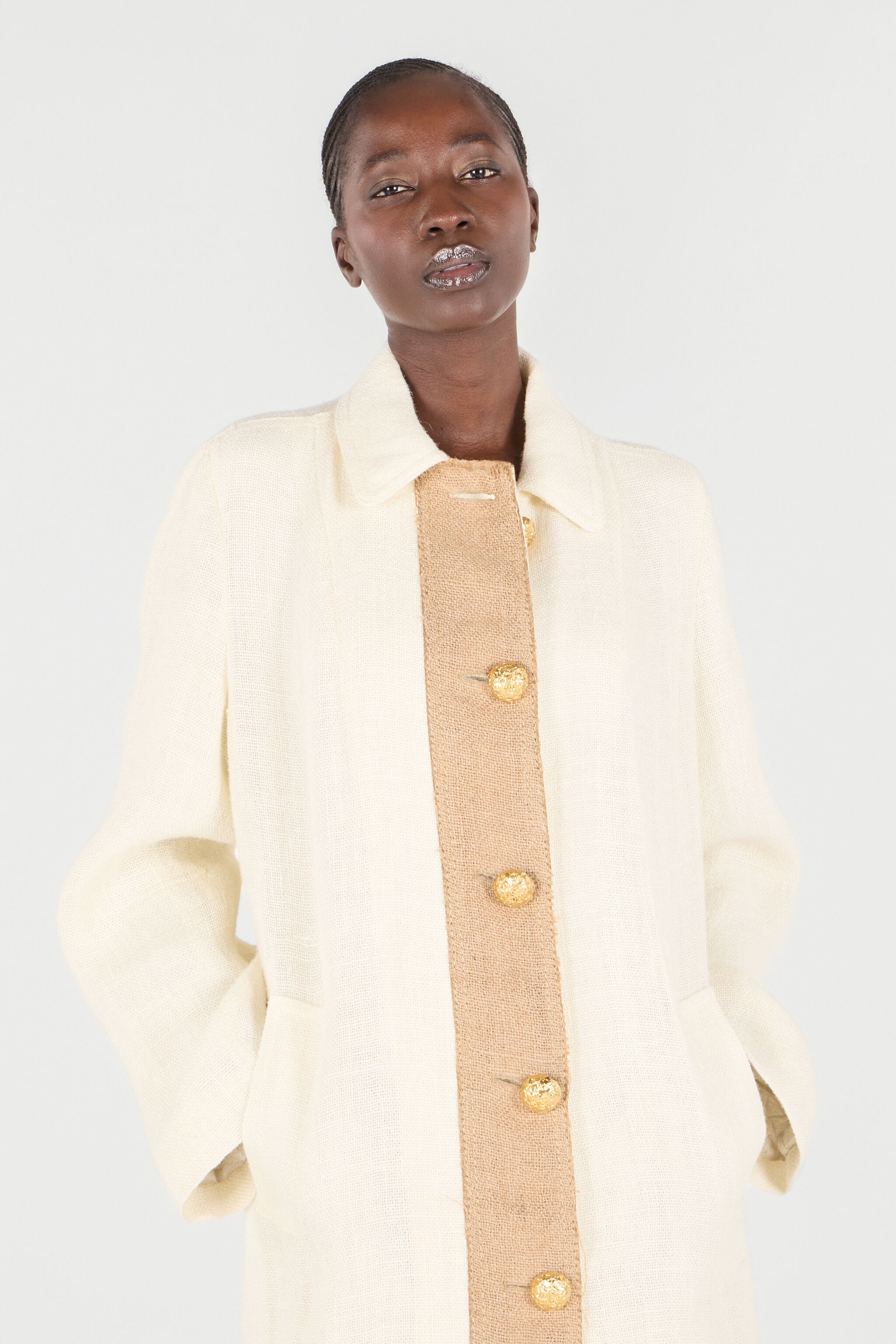 Wall Print Coat - 6