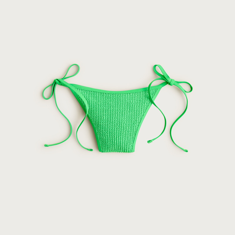Cheeky scrunchie string bikini bottom 1