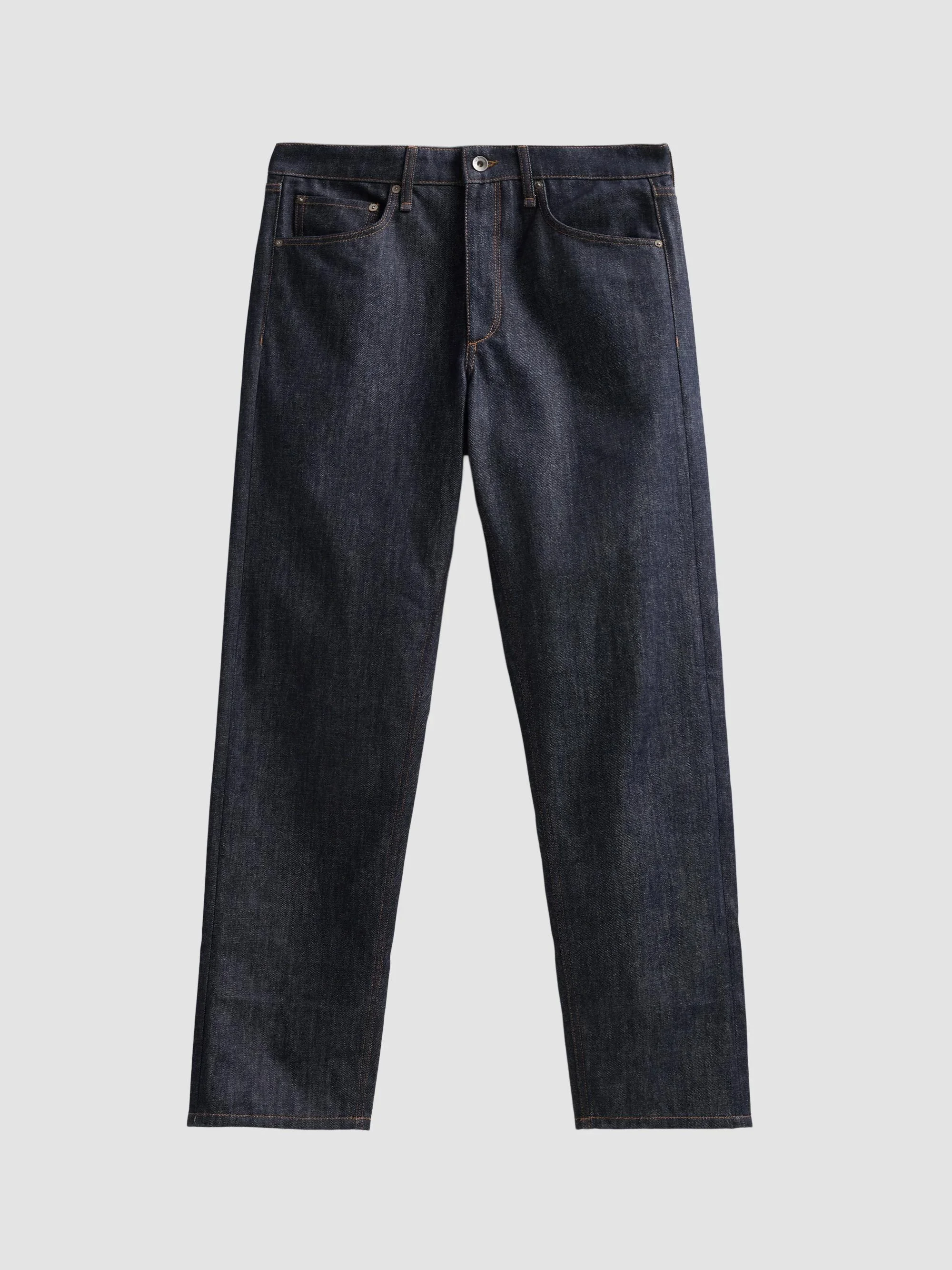 Men's Fit 4 Authentic Rigid Straight Jeans - Raw Indigo - 1