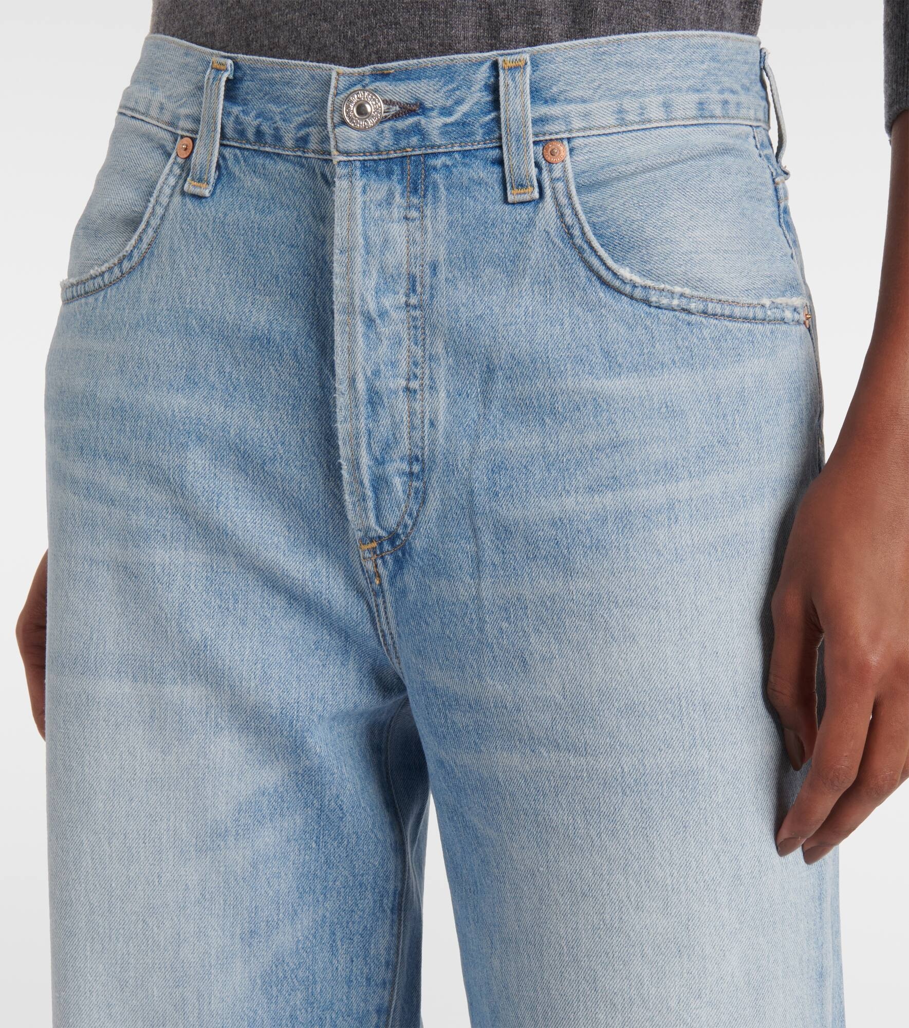 Annina high-rise wide-leg jeans - 4