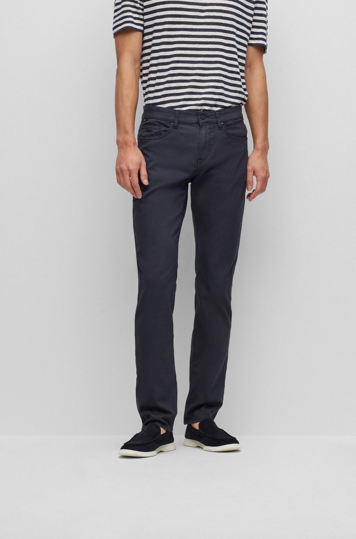 SLIM-FIT REGULAR-RISE JEANS IN PERFORMANCE DENIM - 2