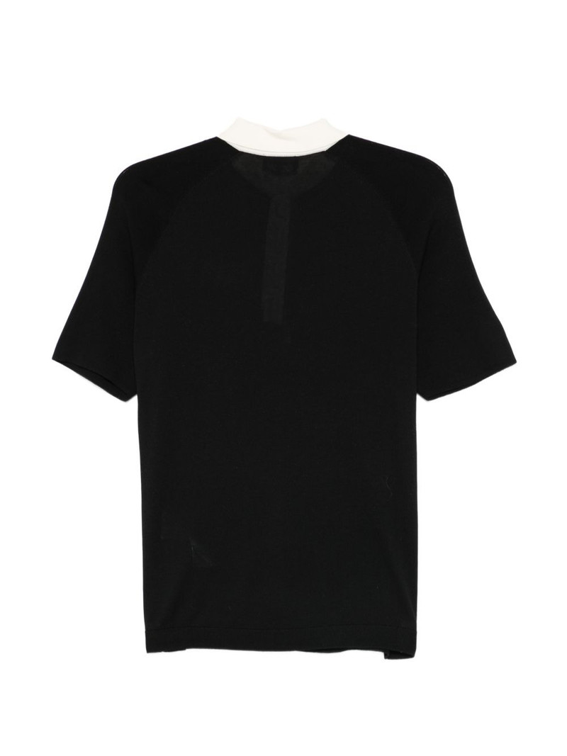EMPORIO ARMANI logo-embroidered polo shirt outlook