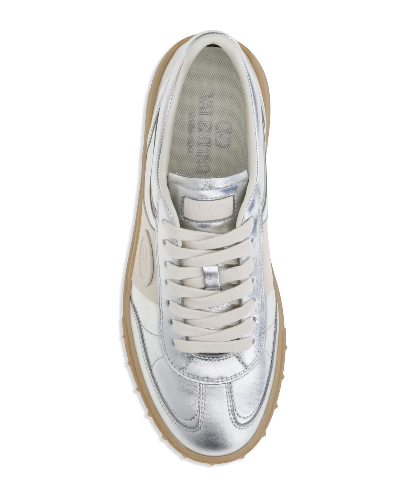 Laminated Leather Upvillage Sneakers - 4