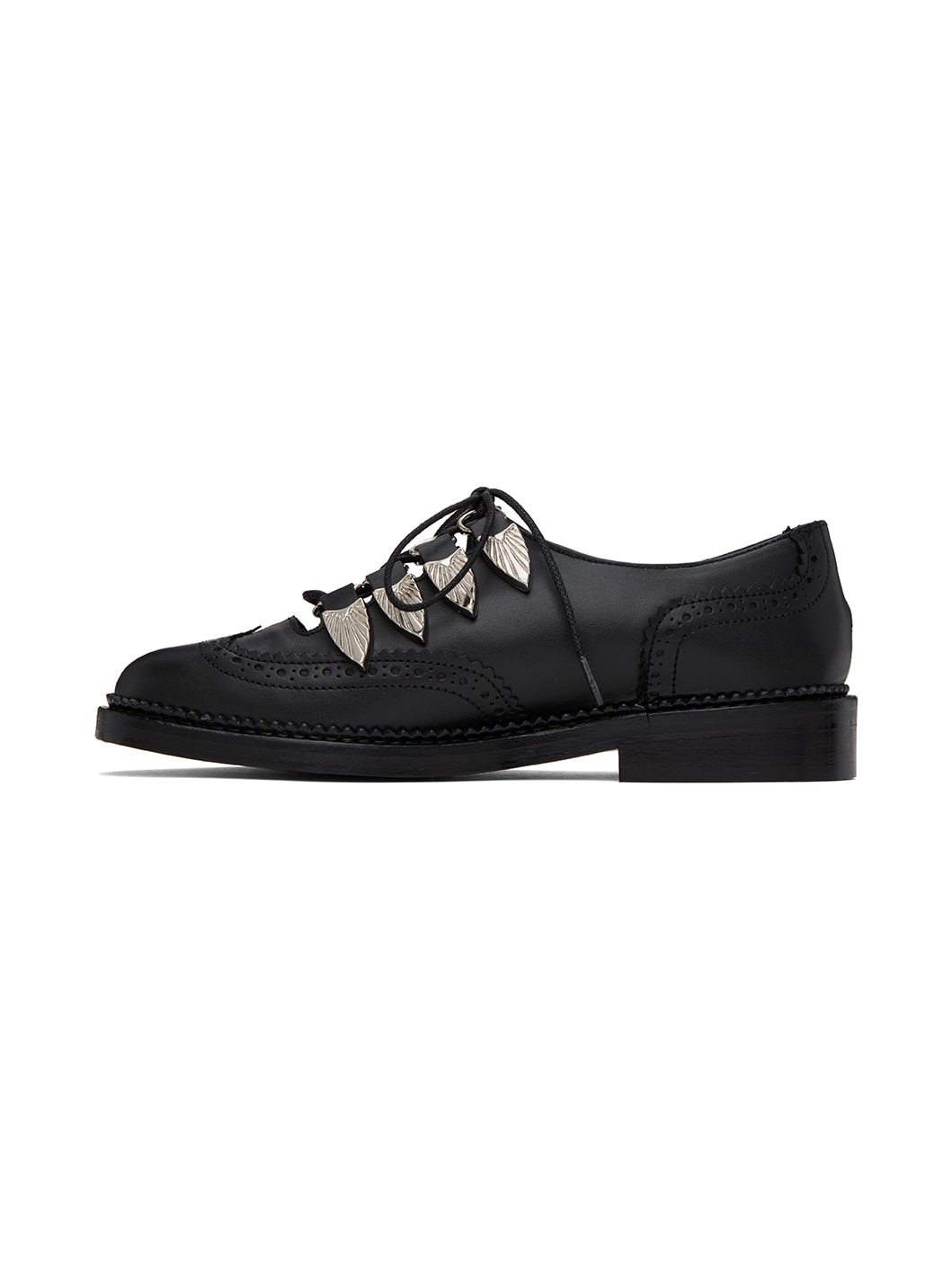 Black Ghillie Oxfords - 3