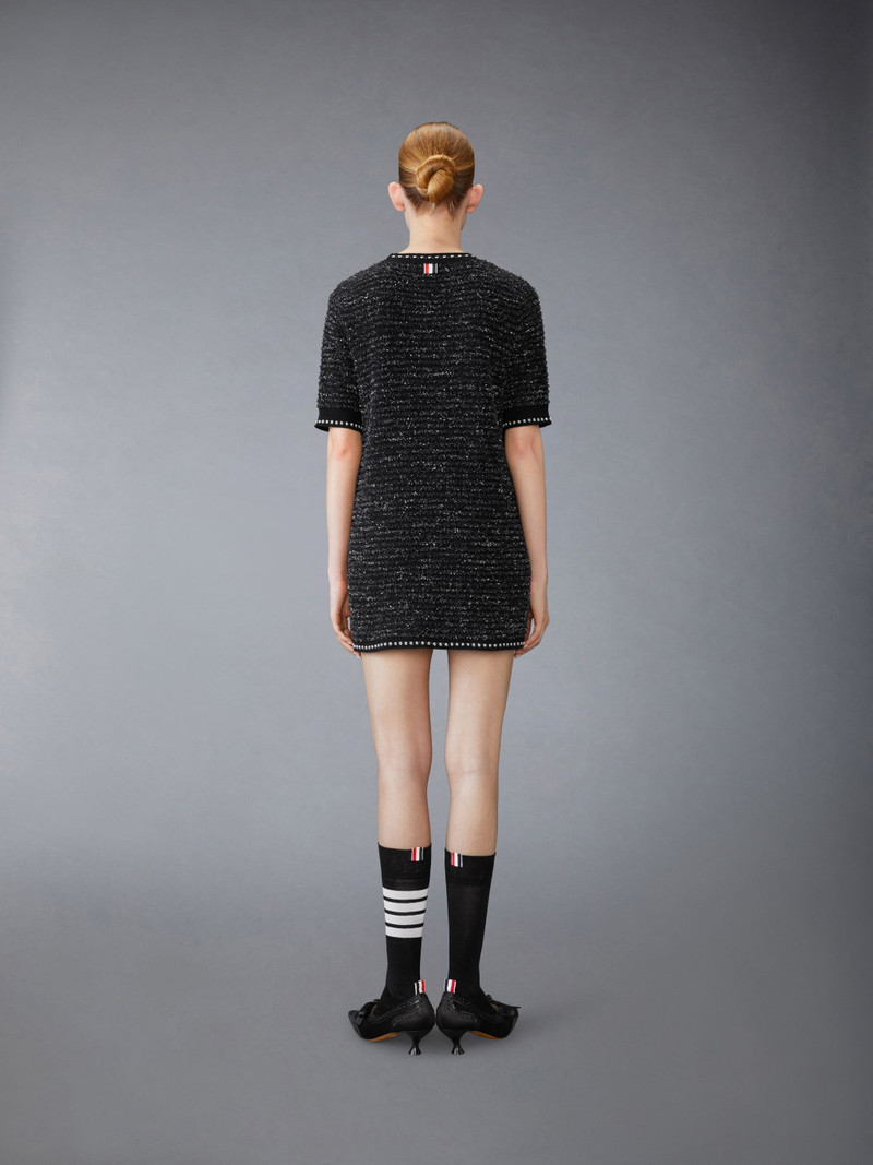 EYELASH TWEED JACQUARD MINI DRESS 3