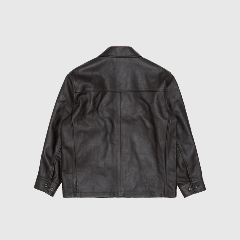 LEATHER CAR COAT 8