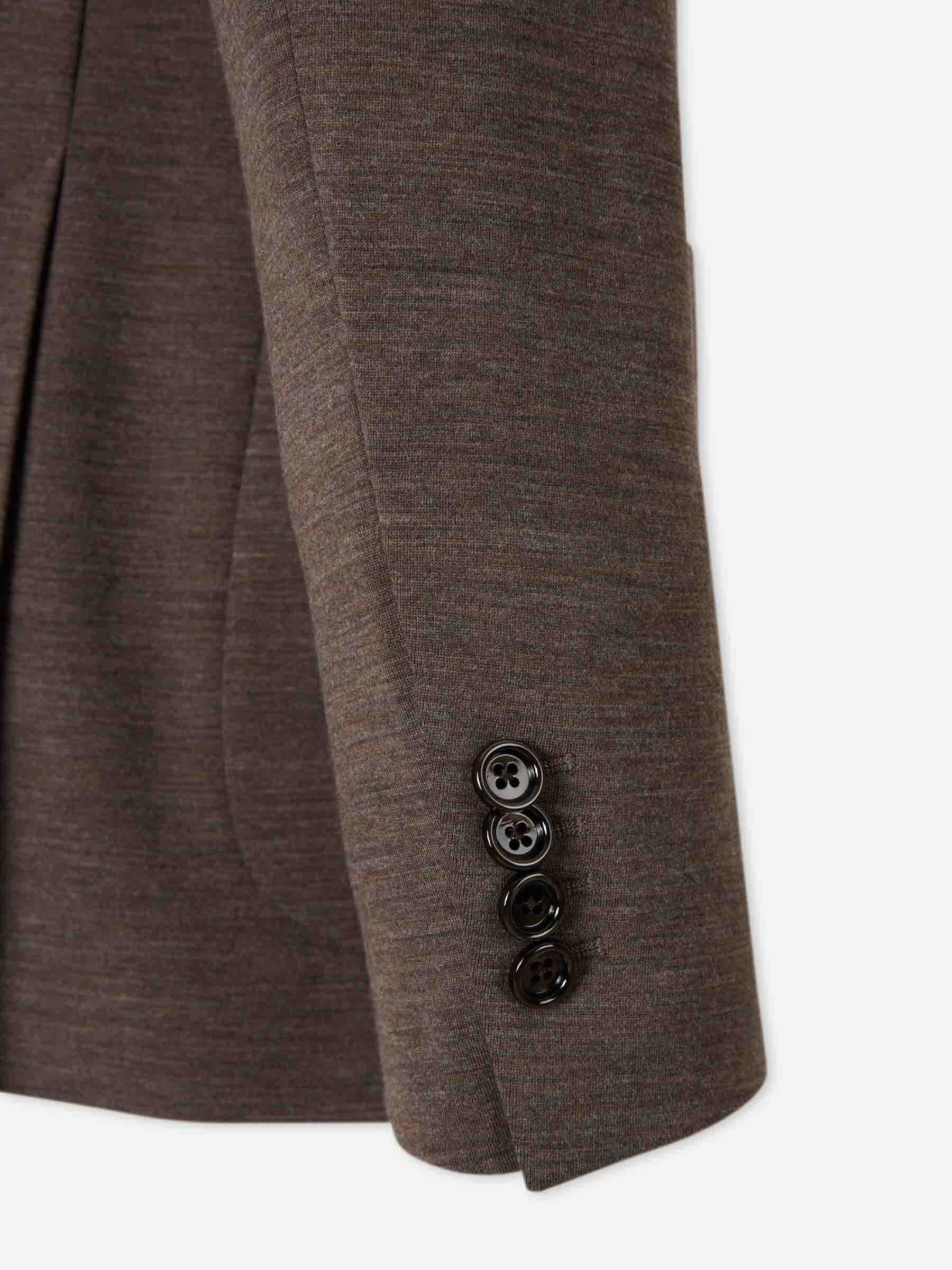 STRAIGHT WOOL BLAZER - 4