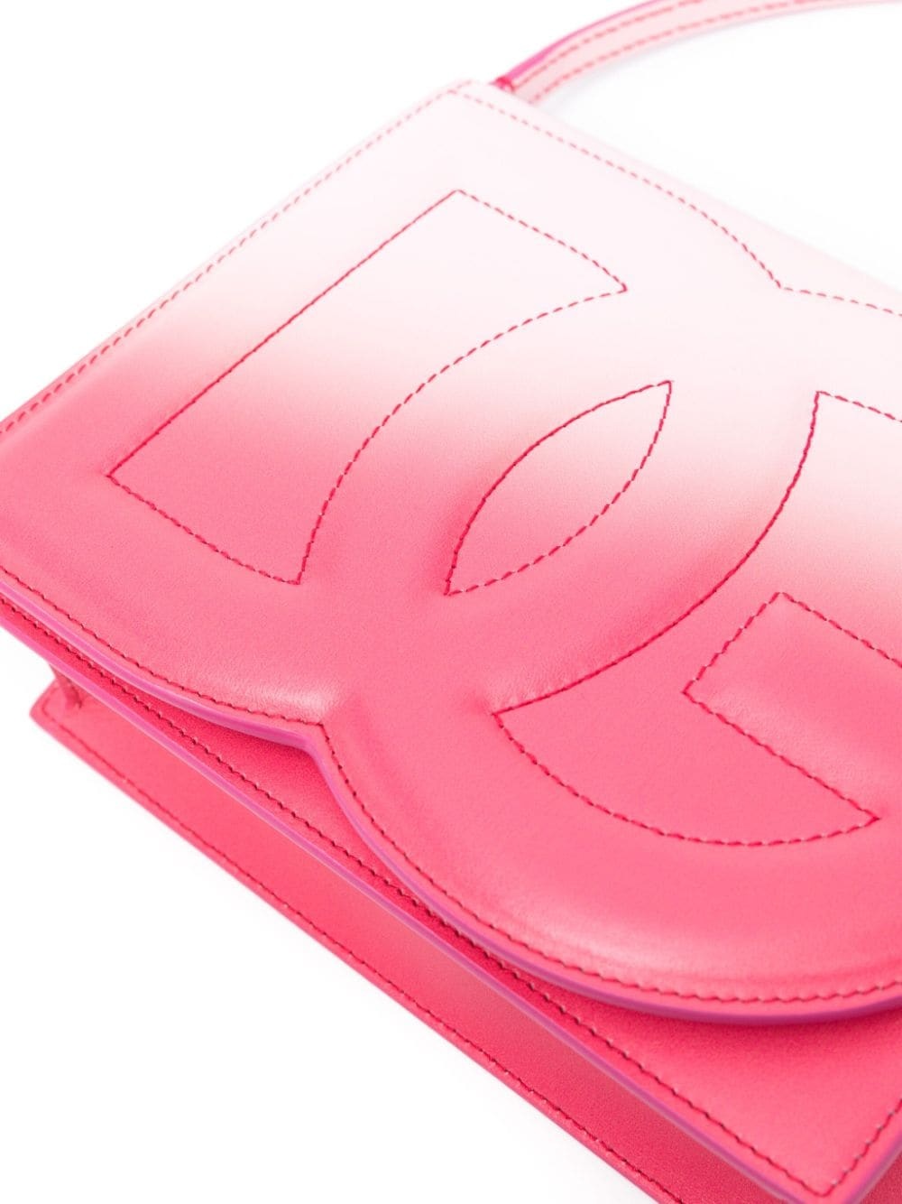 logo-embroidered leather crossbody bag - 4