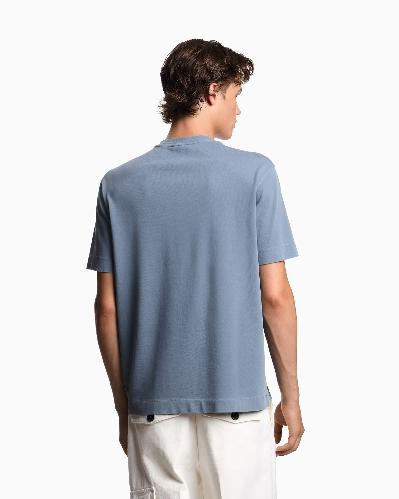 ASV JERSEY T-SHIRT WITH LEATHER LOGO PATCH - 3