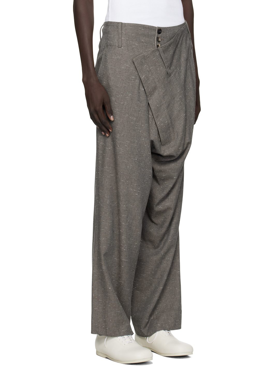 Gray Inferno Trousers - 2