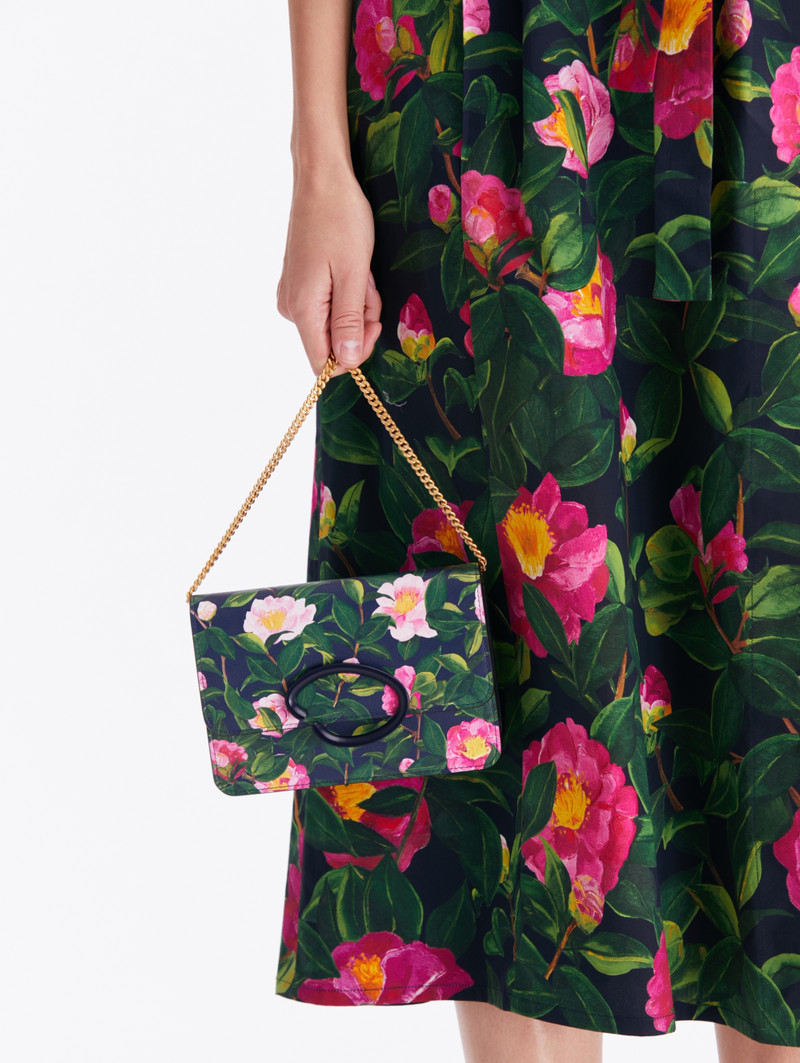 Oscar de la Renta CAMELLIA PRINTED O POCHETTE outlook