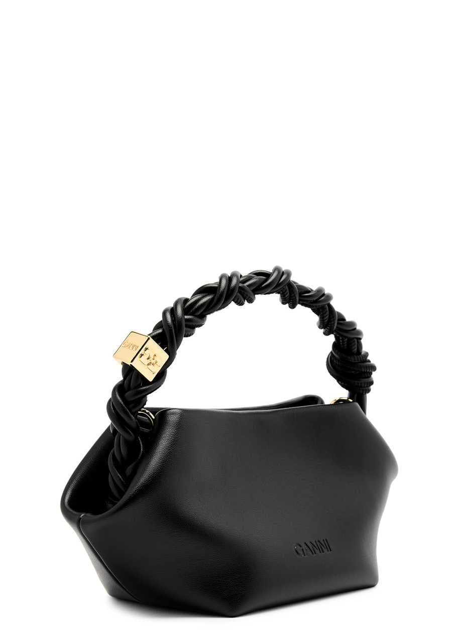 Ganni Bou Mini Leather top Handle bag - 2