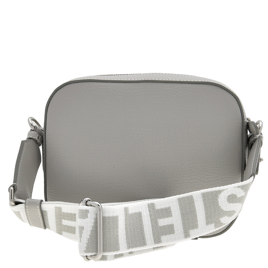 Stella McCartney Grey Logo Camera Crossbody Bag - 3