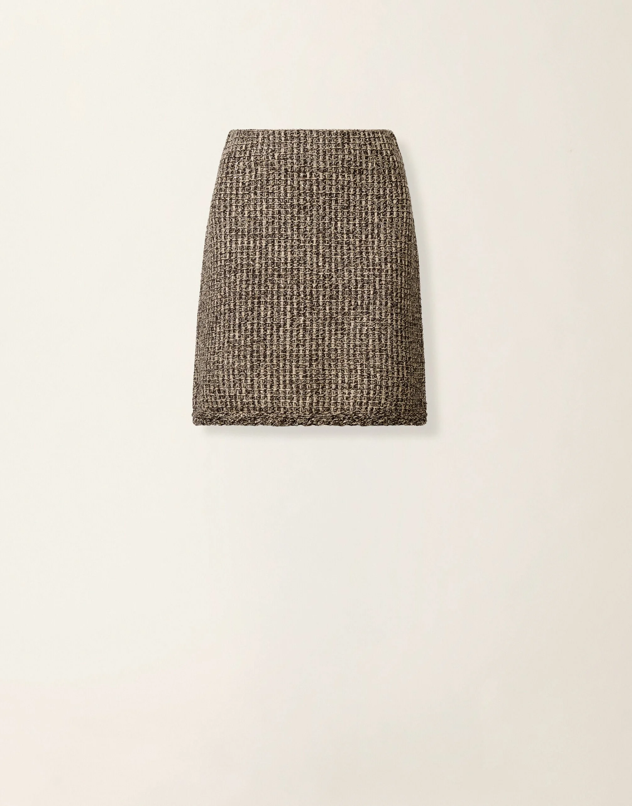 Tweed miniskirt - 1