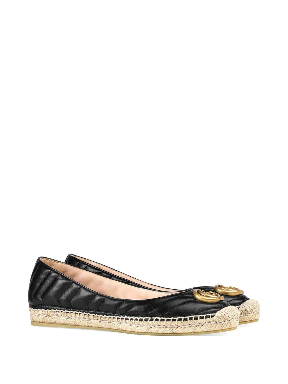 Marmont GG leather espadrilles - 2