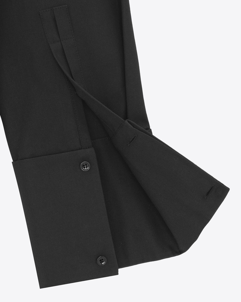 pleated shirt in cotton poplin 4