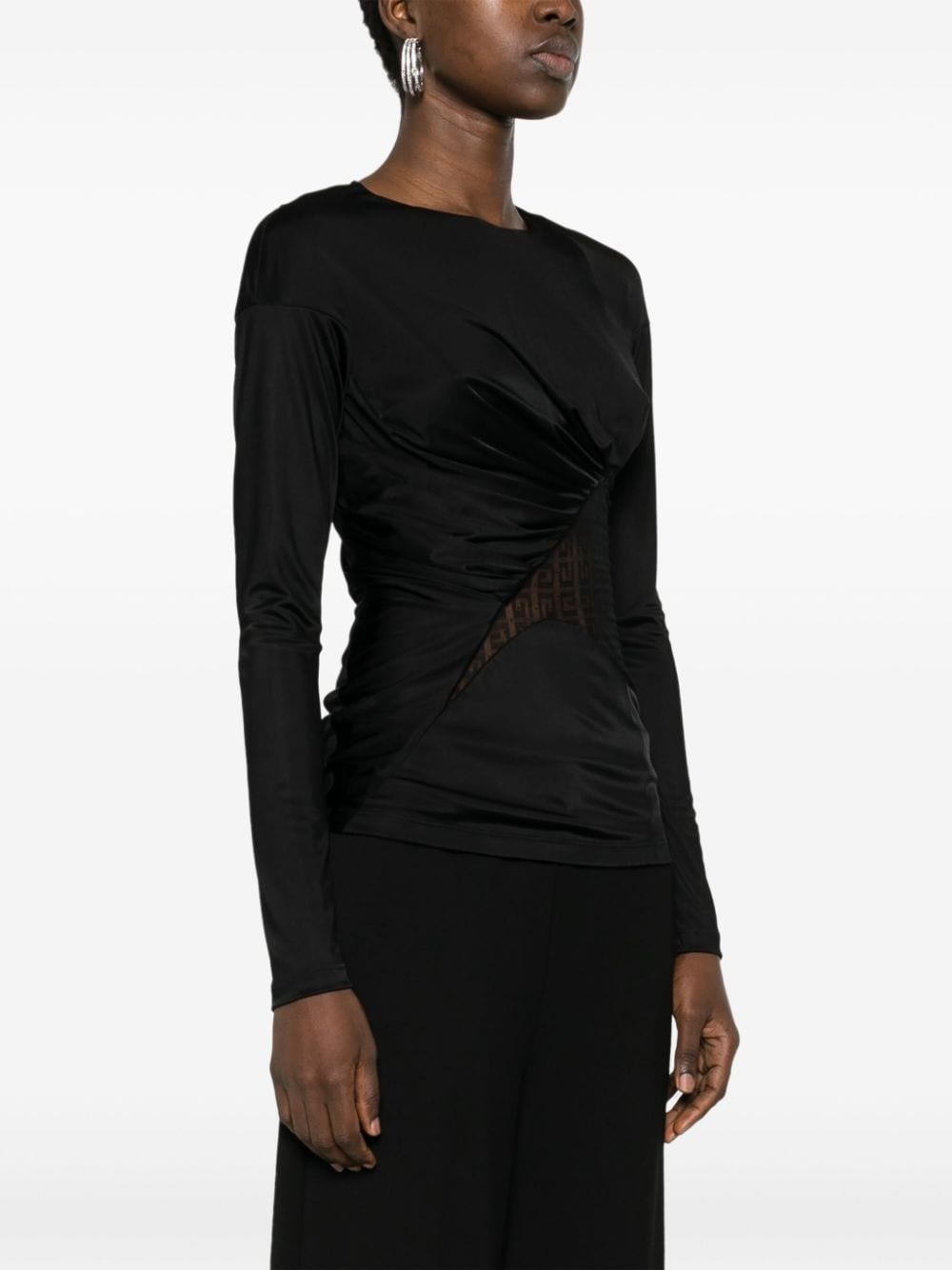 $G-lace panelled top - 3