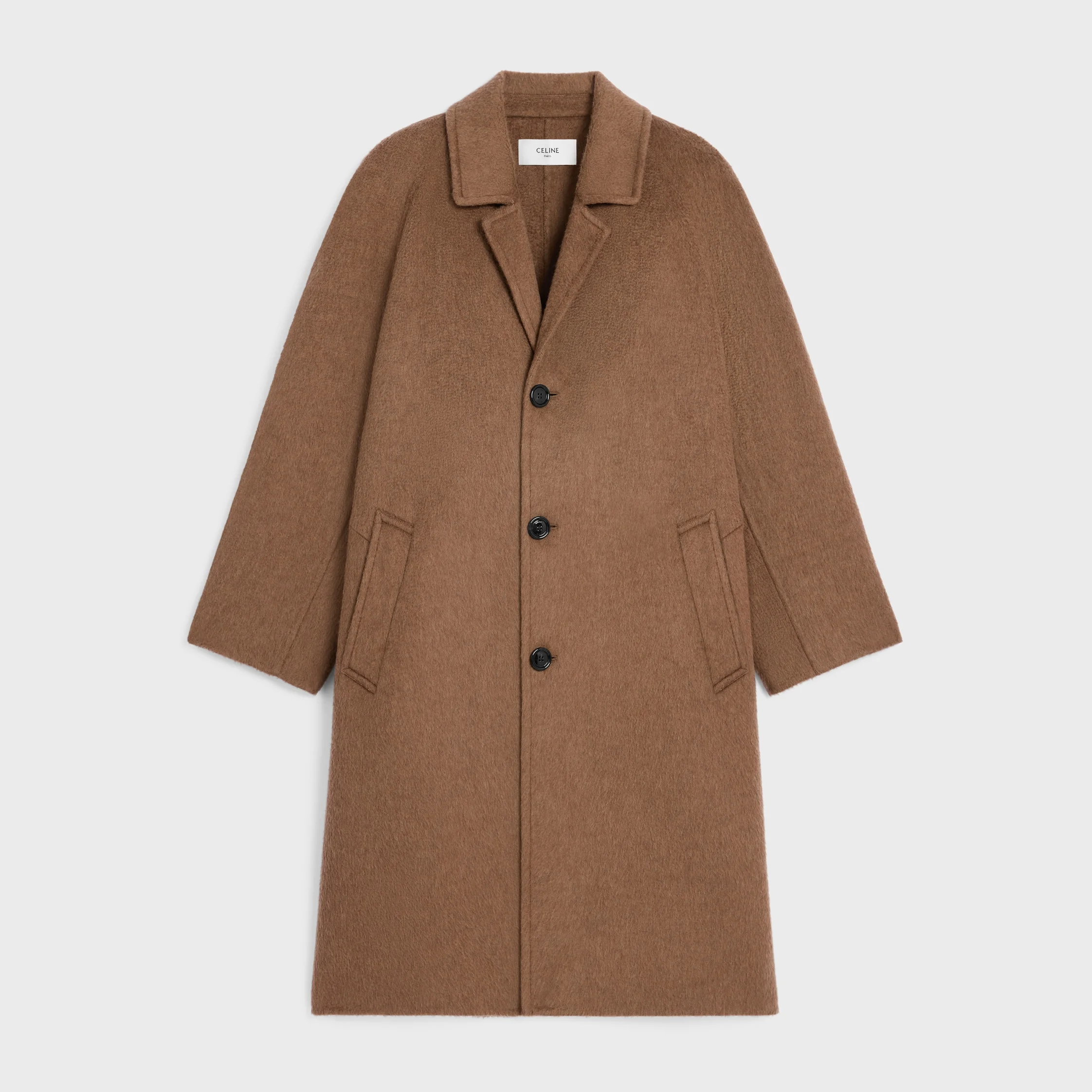 coat IN double-face cashmere and camel - 1