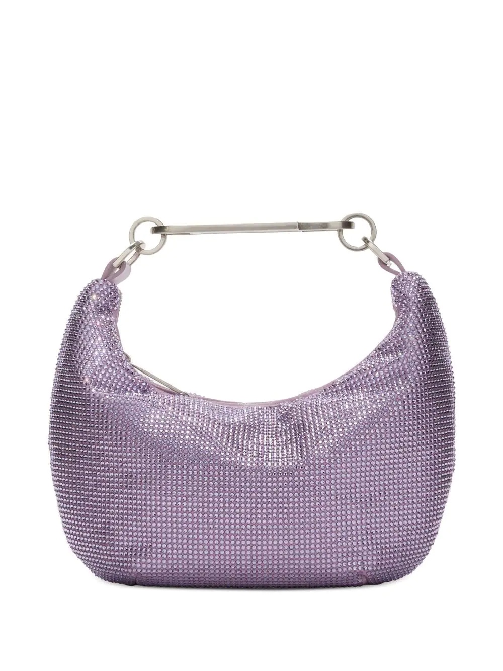 paperclip embellished shoulder bag - 3