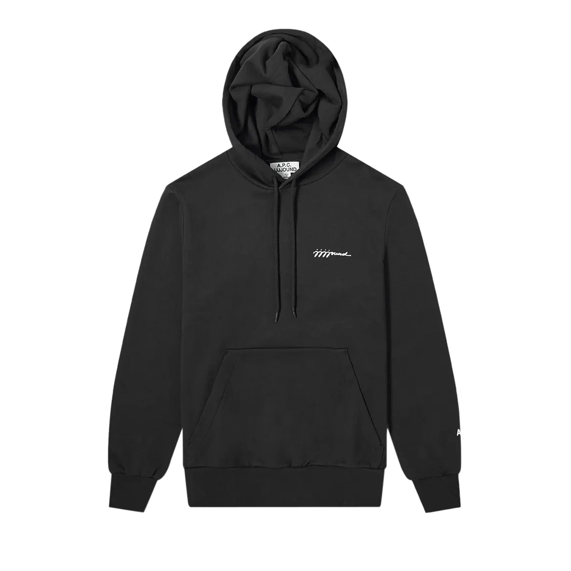 A.P.C. x JJJJound Justin Hoodie 'Black' - 1