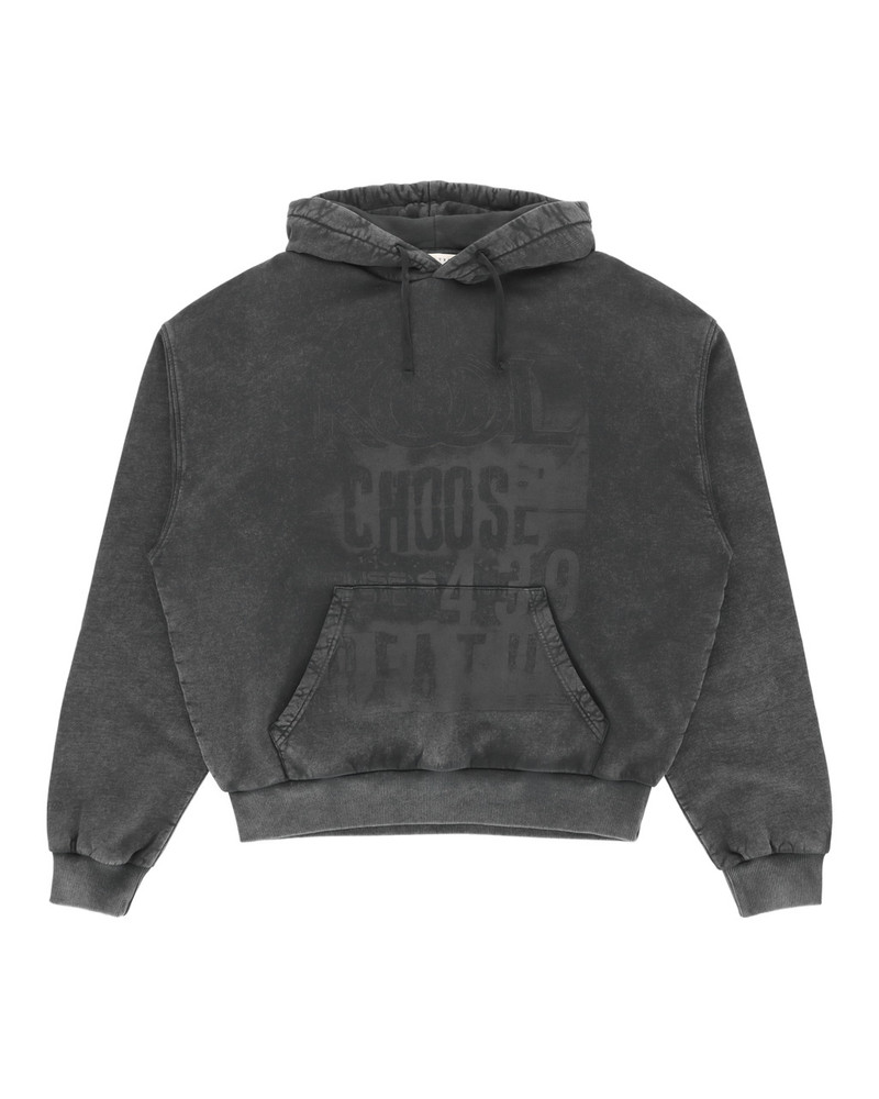 OVERSIZED MARK FLOOD HOODIE 1