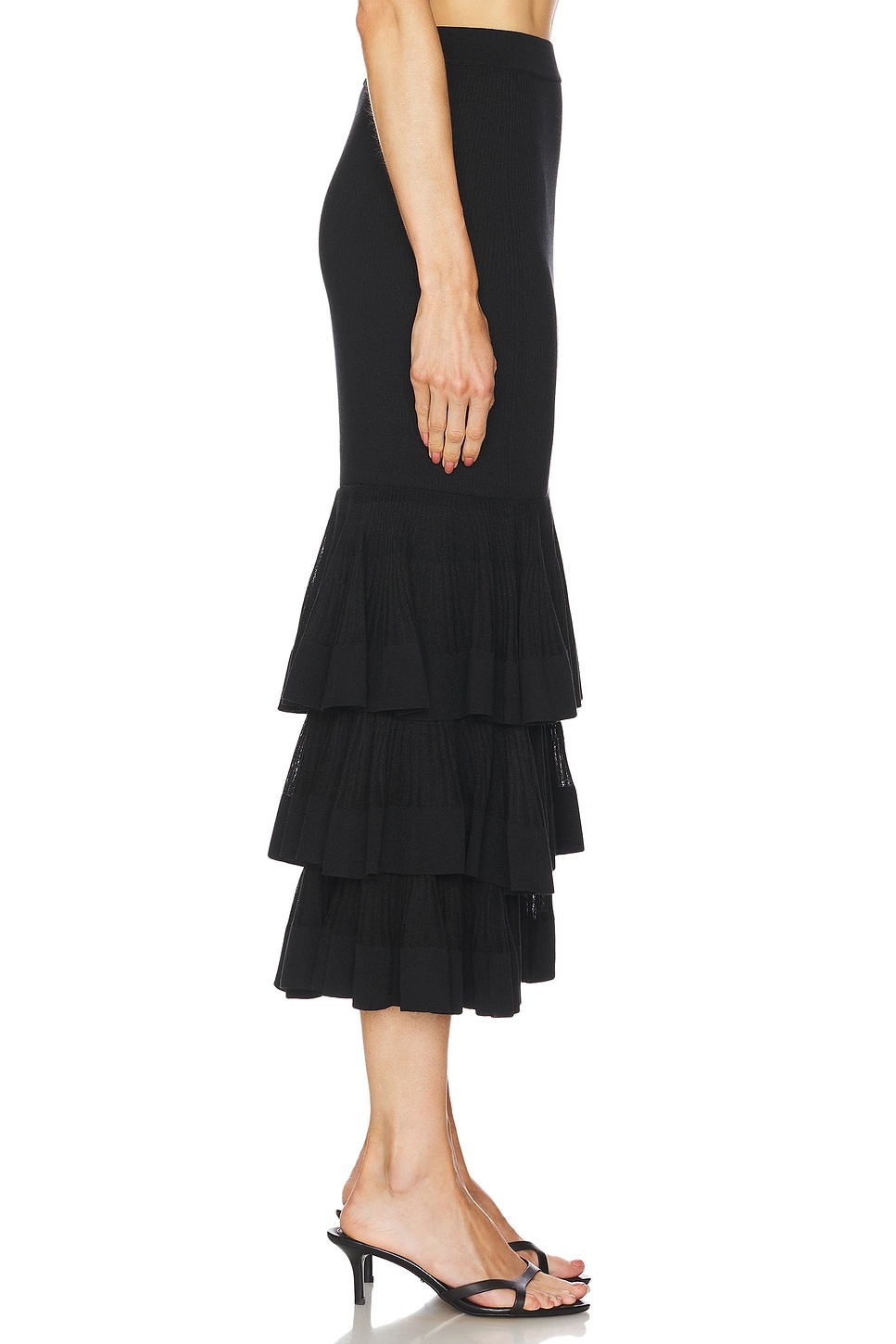 Story 1 Tiered Ruffle Skirt - 3