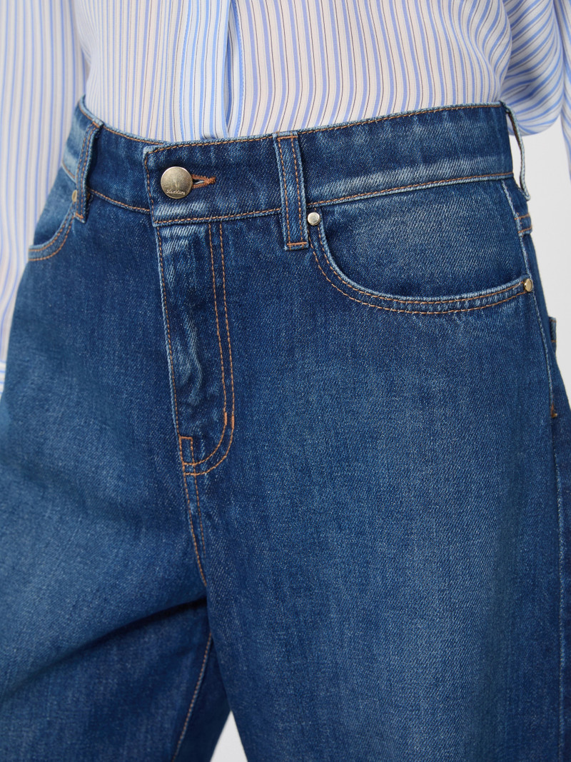 PALUDE Denim baggy jeans - NAVY 5