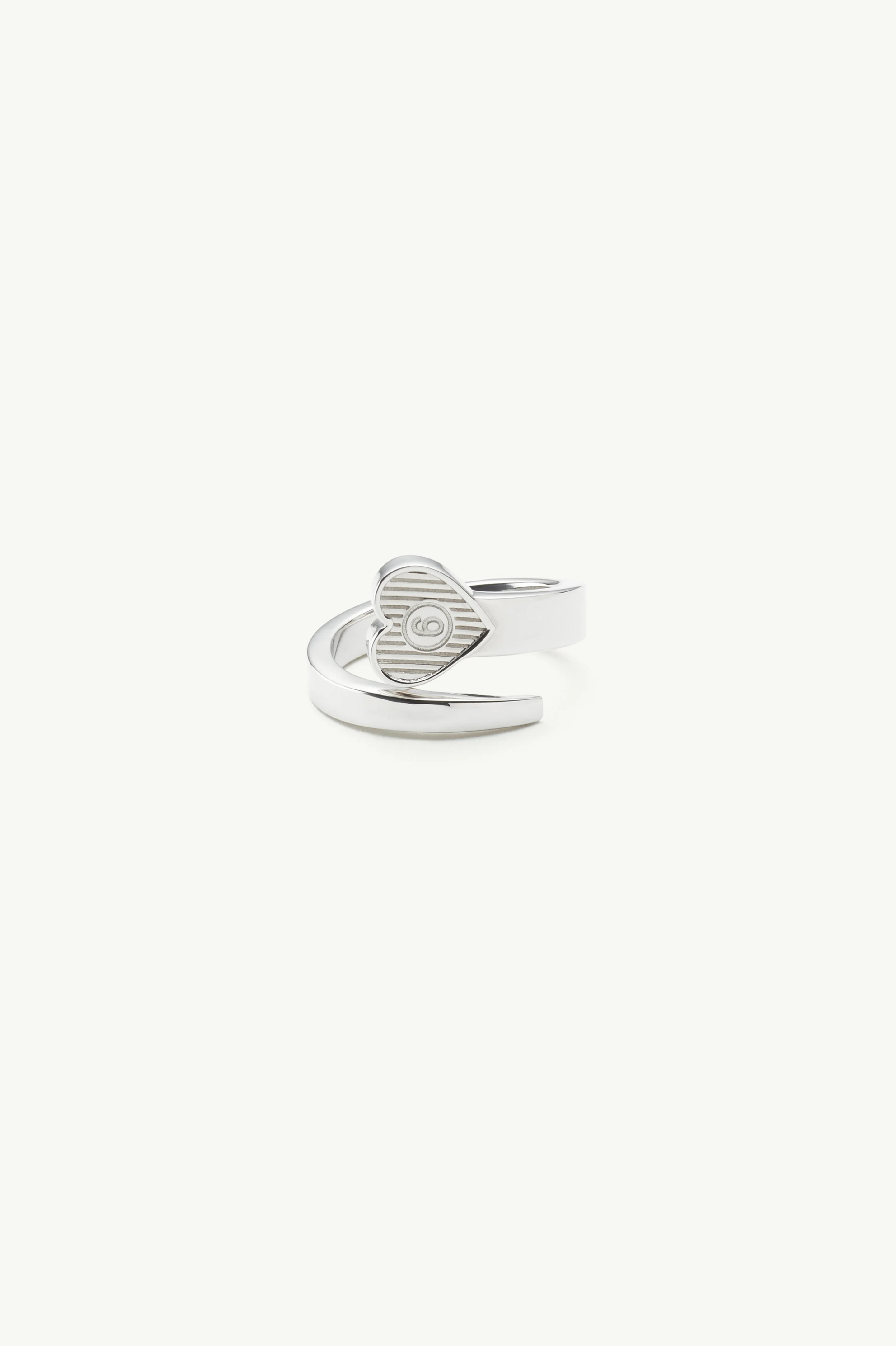 Arrow Heart Open Ring - 1
