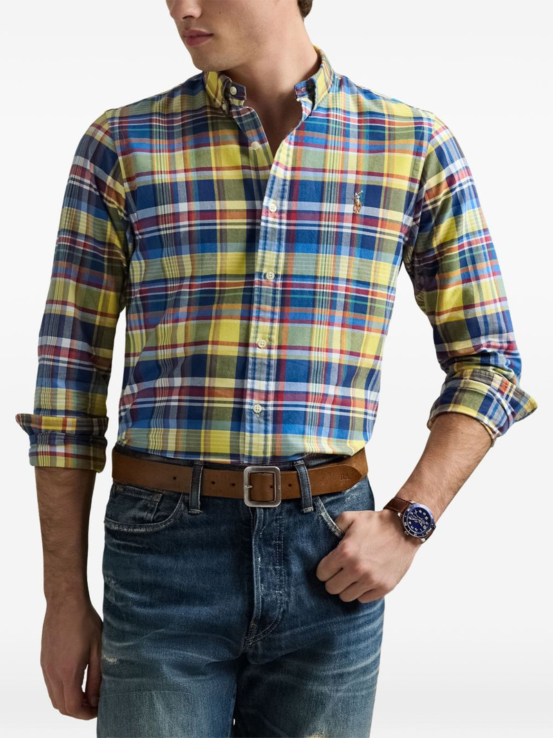 plaid long-sleeved shirt 3