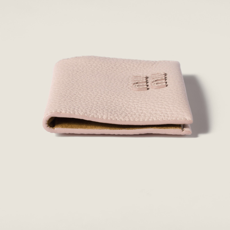 Miu Miu Leather card holder outlook