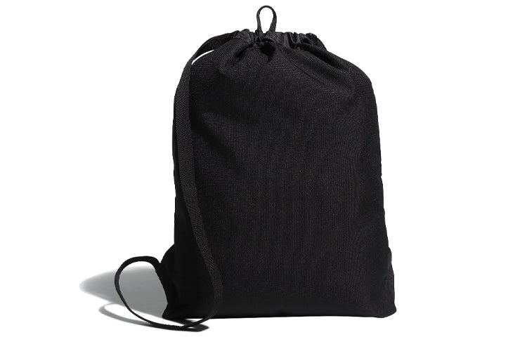 adidas Brand Large logo Printing Training Sports Drawstring Unisex Black GN8875 - 2