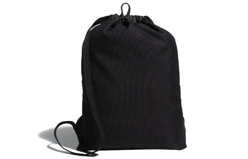 adidas adidas Brand Large logo Printing Training Sports Drawstring Unisex Black GN8875 outlook