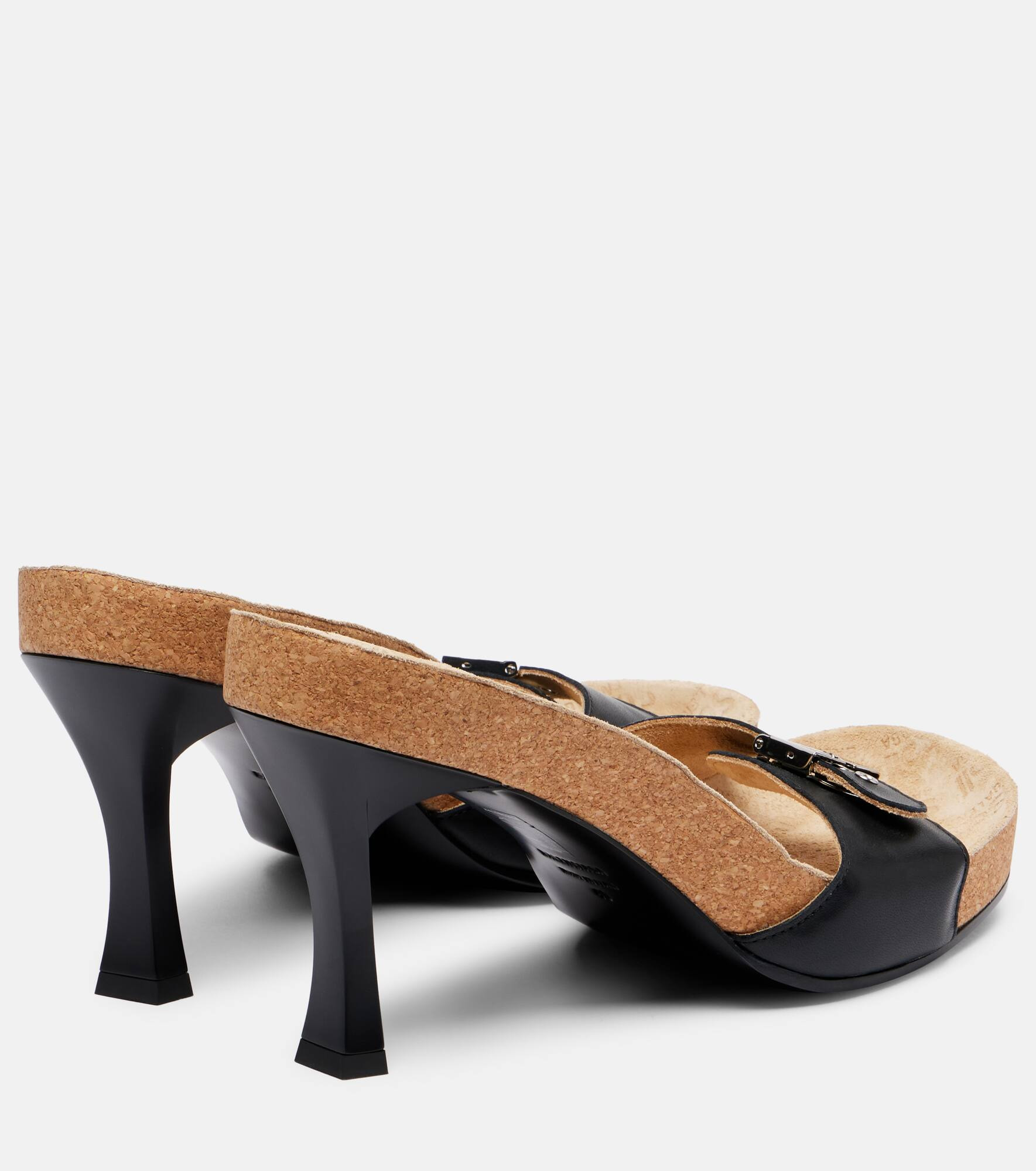 x Scholl 80 leather mules - 2