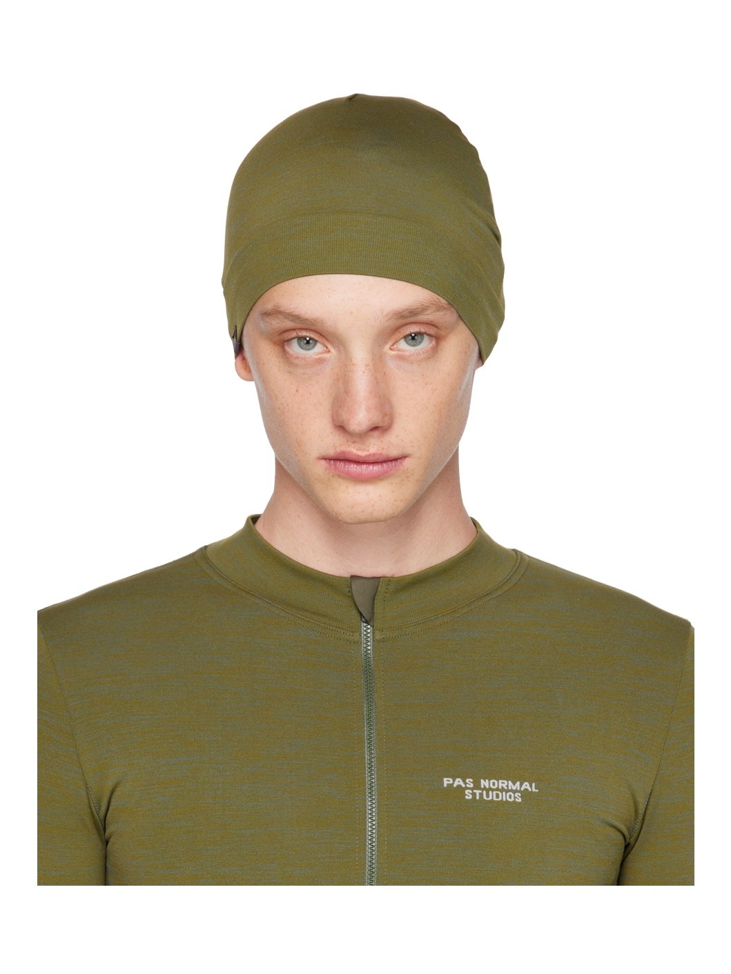 Khaki Escapism Beanie - 1