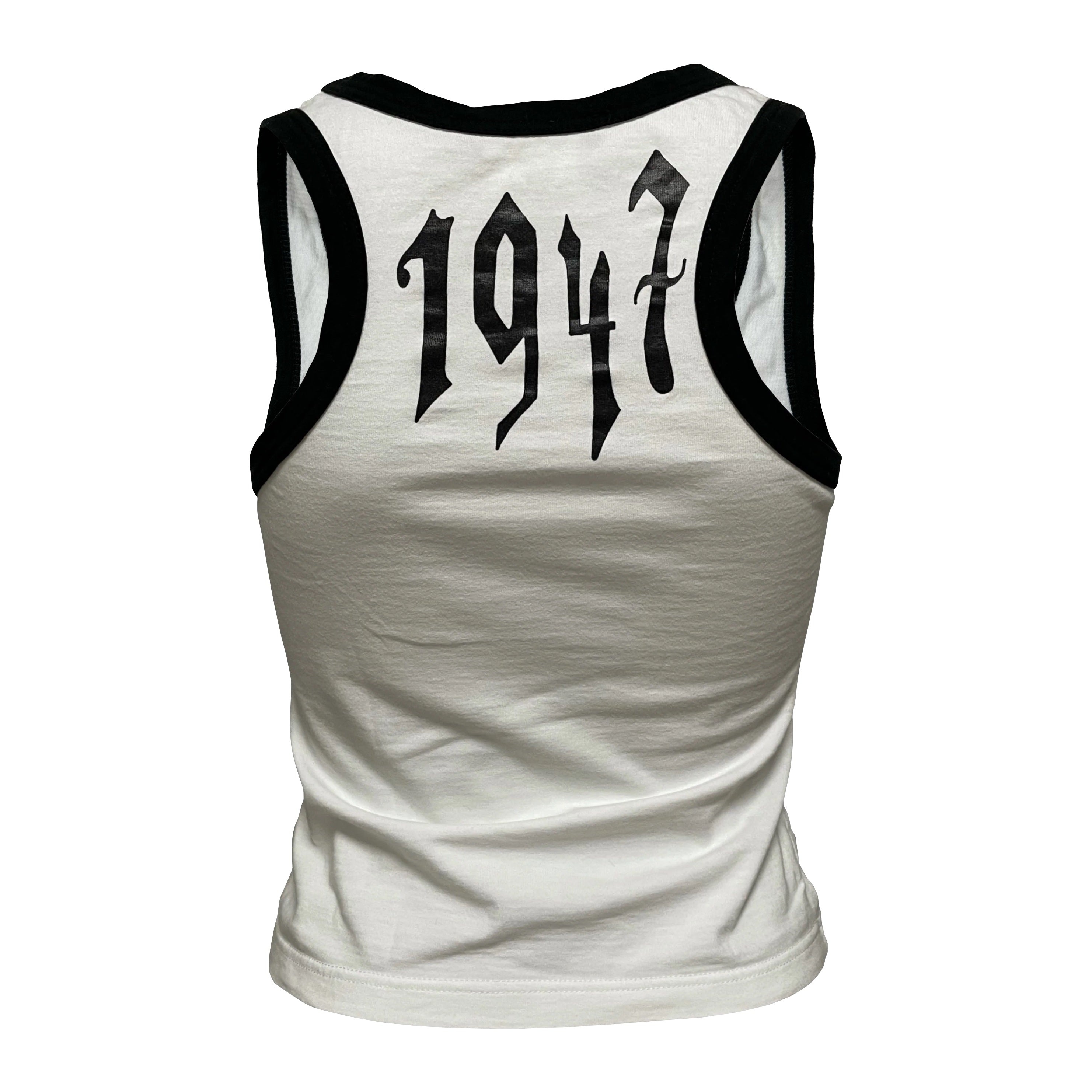 CHRISTIAN DIOR Spring Summer 2002 Gothic Logo Tank Top - 2