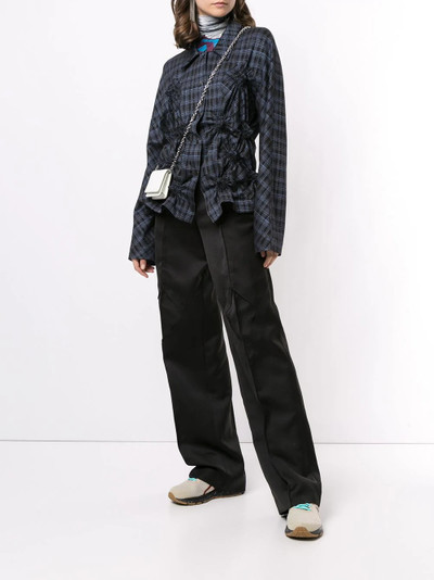 Kiko Kostadinov pleated waist trousers outlook