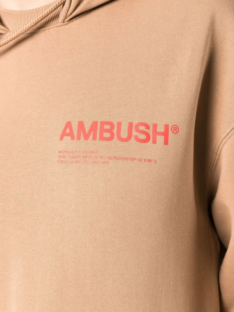 chest logo-print hoodie 5