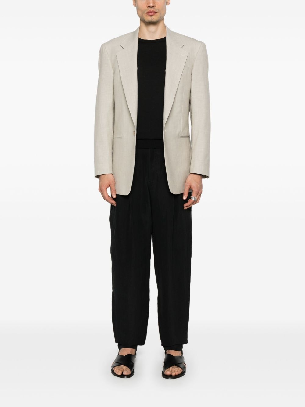 pleated trousers - 2